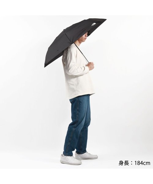 THE NORTH FACE(ザノースフェイス)/ザ・ノース・フェイス 折りたたみ傘 THE NORTH FACE 傘 日傘 晴雨兼用 60cm UVカット 手動 Module Umbrella NN32438/img02