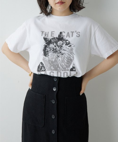 Whim Gazette(ウィムガゼット)/CAT Tシャツ/img01