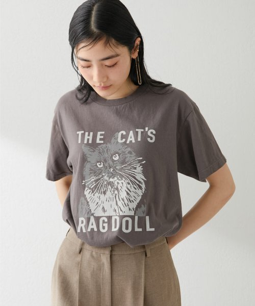 Whim Gazette(ウィムガゼット)/CAT Tシャツ/img17