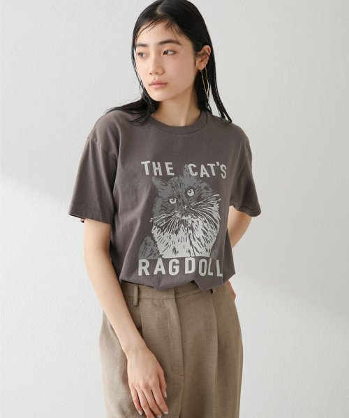 Whim Gazette(ウィムガゼット)/CAT Tシャツ/img18