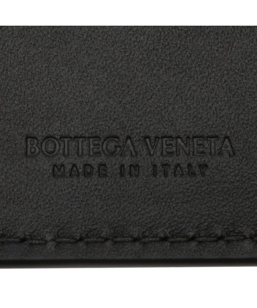 BOTTEGA VENETA(ボッテガ・ヴェネタ)/ボッテガヴェネタ 二つ折り財布 イントレチャート ブラック メンズ BOTTEGA VENETA 193642 V4651 8431/img08