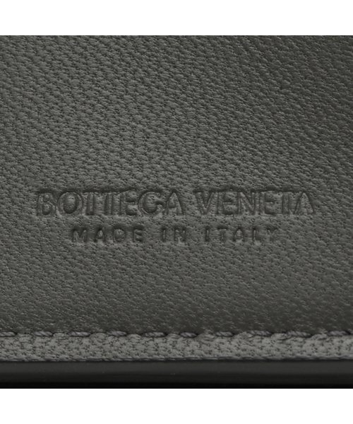 BOTTEGA VENETA(ボッテガ・ヴェネタ)/ボッテガヴェネタ 三つ折り財布 イントレチャート ミニ財布 ブラック ネイビー メンズ レディース ユニセックス BOTTEGA VENETA 515385 V/img06