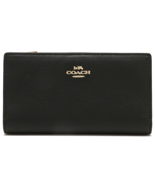 COACH(コーチ)/コーチ アウトレット 長財布 ブラック レディース COACH C8329 IMBLK/img05