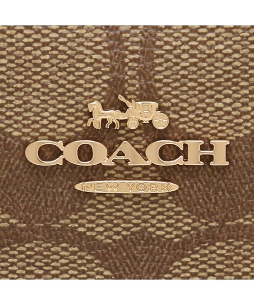 COACH(コーチ)/コーチ アウトレット 長財布 シグネチャー ベージュ ブラウン レディース COACH C8714 IME74/img06