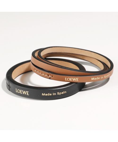 LOEWE(ロエベ)/LOEWE バングル J242240X42 2点セット レザー/img01