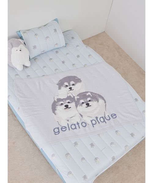 gelato pique Sleep(gelato pique Sleep)/【Sleep】雪原アニマル接触冷感プリント敷きパッド（セミダブル）/img08