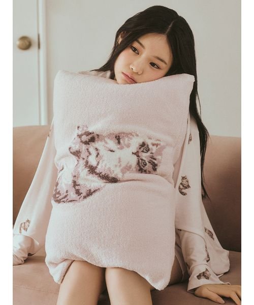 gelato pique Sleep(gelato pique Sleep)/【Sleep】CAT ジャガードピローケース/img01