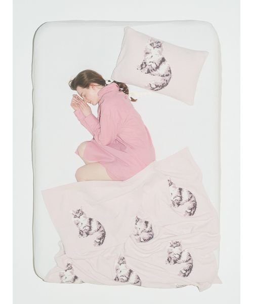 gelato pique Sleep(gelato pique Sleep)/【Sleep】CAT ジャガードマルチカバー/img05