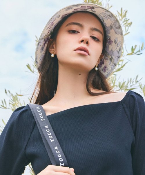 TOCCA(TOCCA)/【大人百花掲載】【リバーシブル・UVカット率90%・速乾・接触冷感】BOTANICAL GARDEN PARTY BUCKETHAT バケットハット/img01