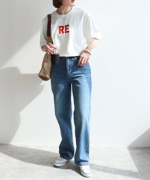 reca(レカ)/前後ロゴプリントTシャツ(hi287820)/img03