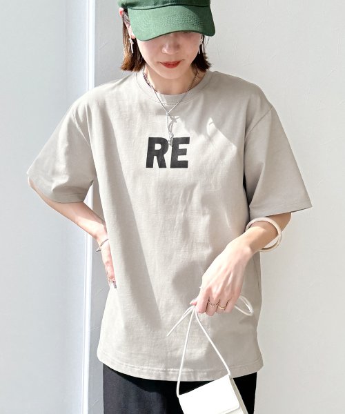 reca(レカ)/前後ロゴプリントTシャツ(hi287820)/img13