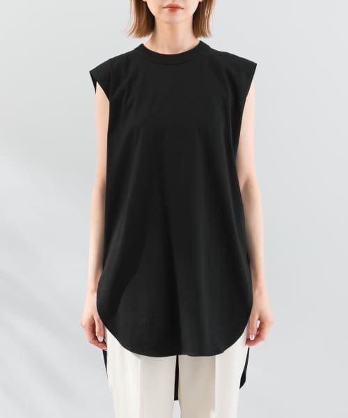 URBAN RESEARCH ROSSO(URBAN　RESEARCH　ROSSO)/ATON　ROUND HEM TANKTOP/img04