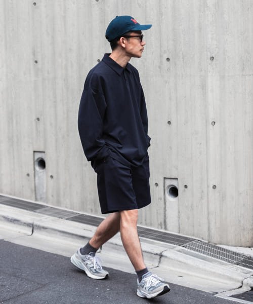 URBAN RESEARCH(アーバンリサーチ)/FUNCTIONAL WIDE LONG－SLEEVE ポロシャツ/img09