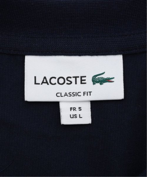 EDIFICE(エディフィス)/LACOSTE (ラコステ) Heavy Pique T－Shirt TH5830－99/img13