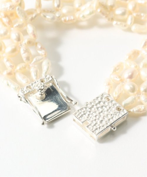 EDIFICE(エディフィス)/BLEUE BURNHAM (ブルー バーナム) WOVEN ANTIQUE PEARL BRACEL WPBRACE1/img03