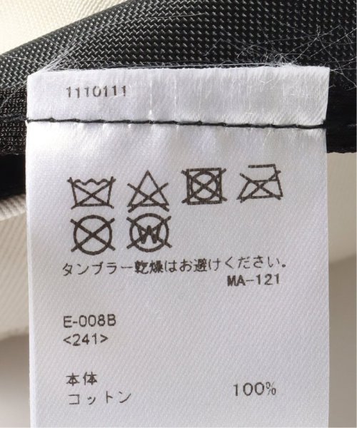 EDIFICE(エディフィス)/KIJIMA TAKAYUKI (キジマ タカユキ) COTTON CHINO 6PANEL CAP #E－008B/img09