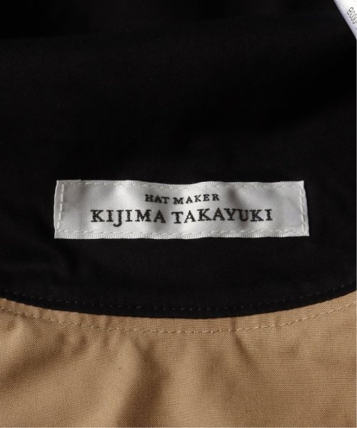 KIJIMA TAKAYUKI (キジマ タカユキ) COTTON OX SOFT HAT #E－003B