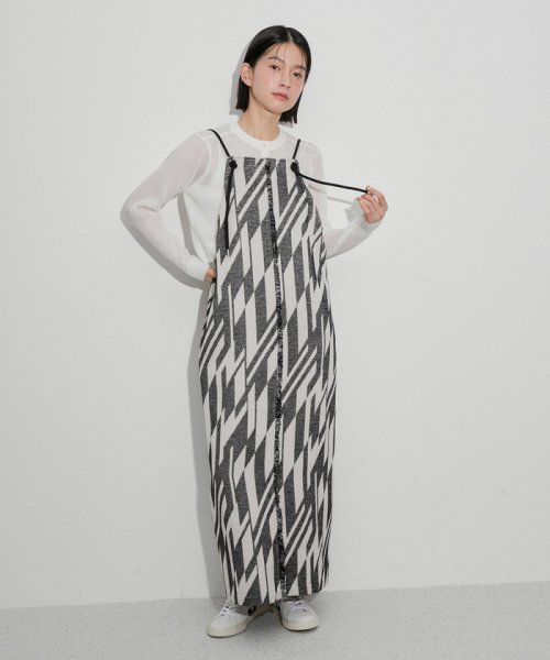 ジャガードキャミワンピース ET size