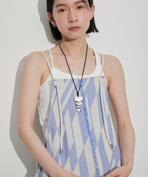 ジャガードキャミワンピース ET size