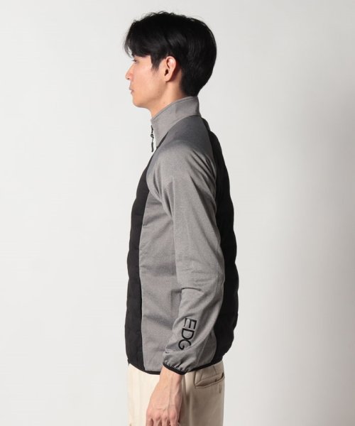 EDWIN(EDWIN)/#EDWIN GOLF STRETCH  QUILT JACKET C.GRAY/img01