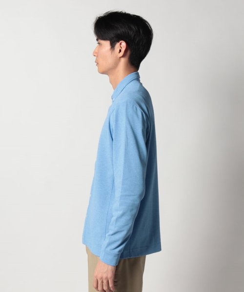 EDWIN(EDWIN)/#EDWIN GOLF KNIT      SHIRTS L/S SAXE/img01