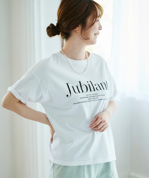 le.coeur blanc(ルクールブラン)/JubilantロゴTシャツ/img05