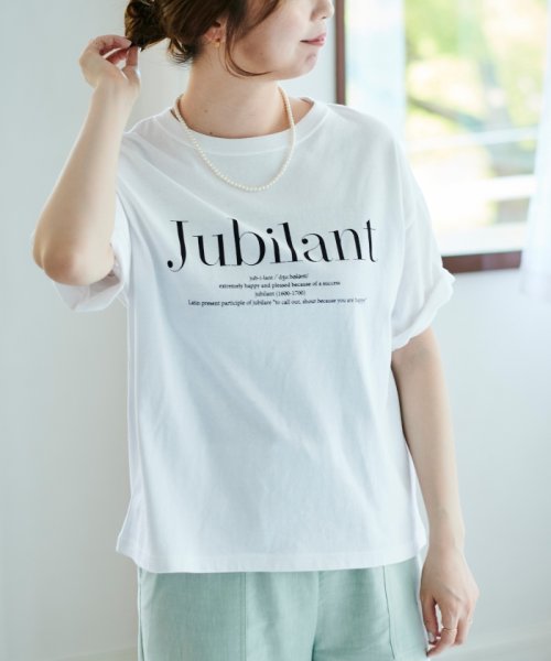 le.coeur blanc(ルクールブラン)/JubilantロゴTシャツ/img08