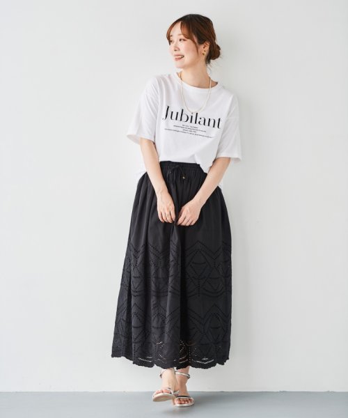 le.coeur blanc(ルクールブラン)/JubilantロゴTシャツ/img10