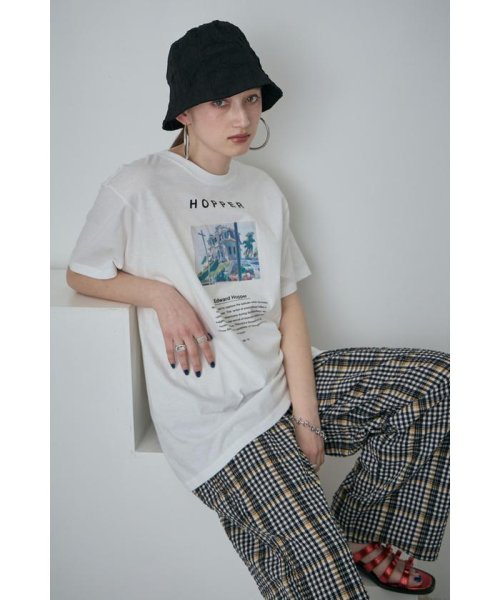 ROSE BUD(ローズバッド)/Edward Hopper グラフィックTシャツ/img11