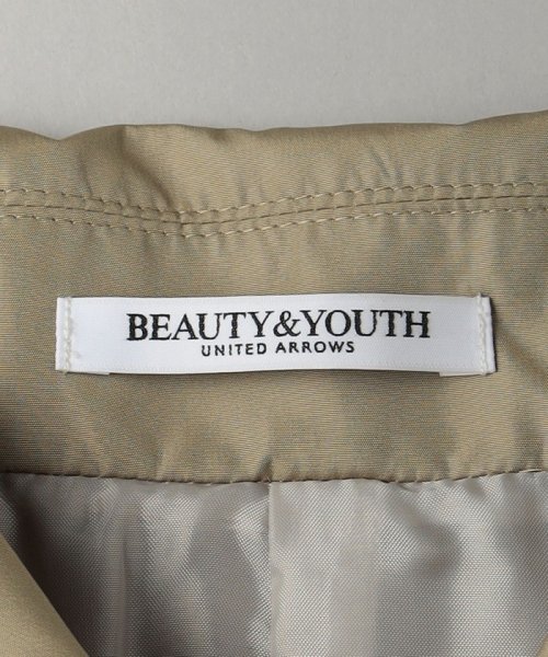 BEAUTY&YOUTH UNITED ARROWS(ビューティーアンドユース　ユナイテッドアローズ)/【WEB限定】タフタ ミドルステンカラーコート/img28