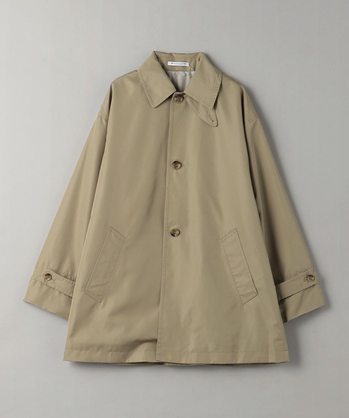 タフタ ミドルステンカラーコート ユナイテッドアローズ タフタ キルティング スタンドカラー コート‐はっ水‐＜A DAY IN