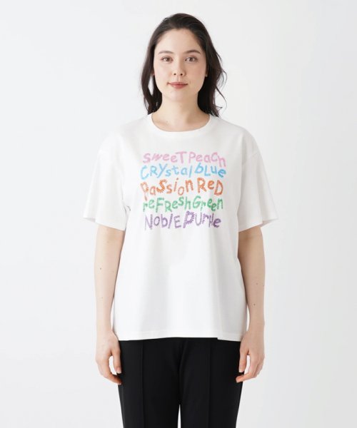 Leilian PLUS HOUSE(レリアンプラスハウス)/Ｔシャツ【Leilian WHITE LABEL】/img04