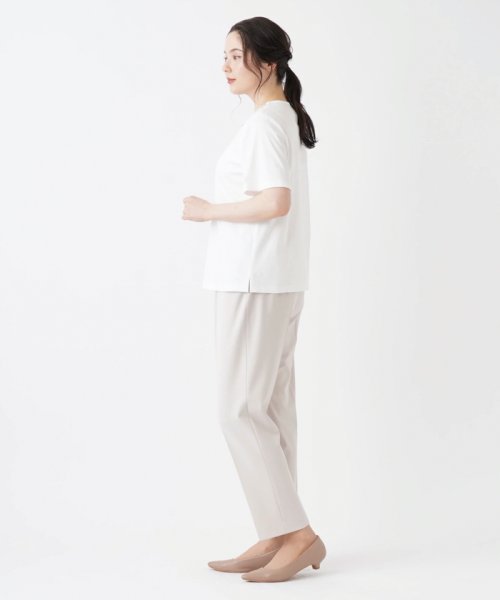 Leilian PLUS HOUSE(レリアンプラスハウス)/Ｔシャツ【Leilian WHITE LABEL】/img02