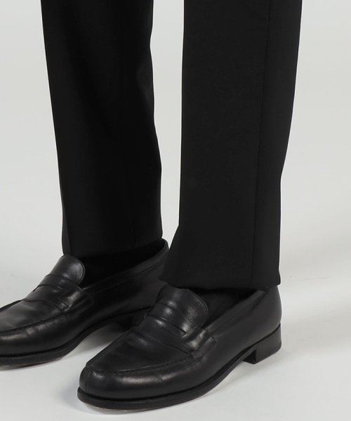 Super130sウール ノープリーツスリムスラックス DRAGO トゥモローランド