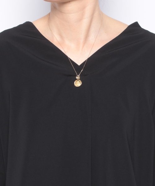 ＜幸せのうさぎと四つ葉のクローバー金貨＞　純金コイン宝飾ペンダント 仕様 サイズ