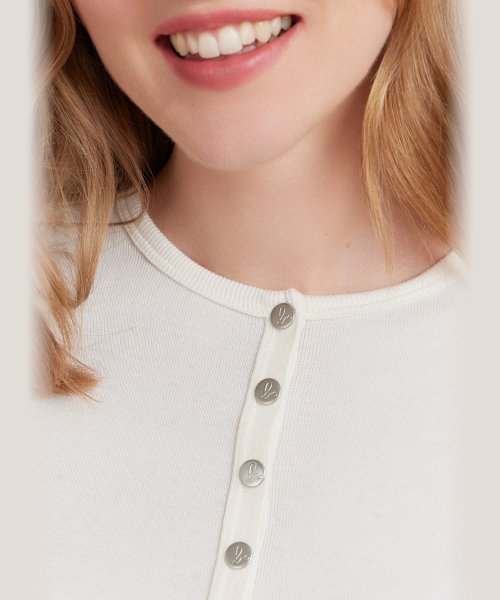 J155 CARDIGAN コットンニットカーディガン 