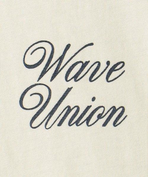 BEAUTY&YOUTH UNITED ARROWS(ビューティーアンドユース　ユナイテッドアローズ)/【別注】＜WAVE UNION＞フットボール ロゴ Tシャツ/img11