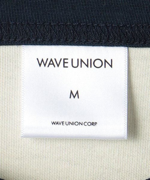 BEAUTY&YOUTH UNITED ARROWS(ビューティーアンドユース　ユナイテッドアローズ)/【別注】＜WAVE UNION＞フットボール ロゴ Tシャツ/img13