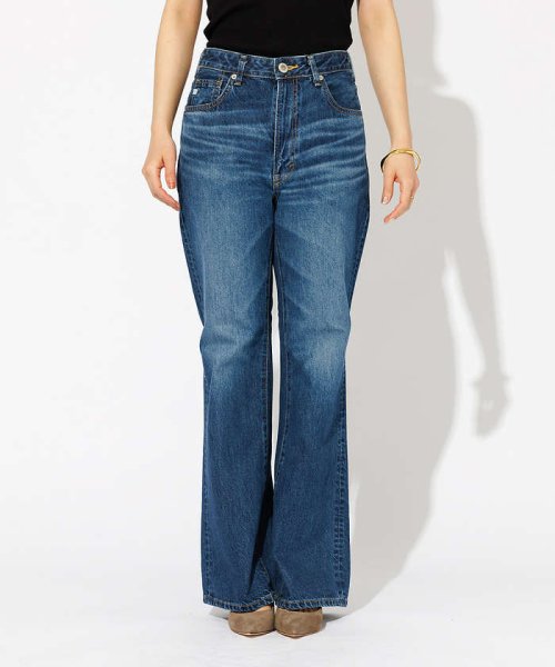 【SOMETHING/サムシング】LISA ヴィンテージ フレア デニムパンツ【 SOMETHING/サムシング LISA モデル：H166 B75 W61 H85