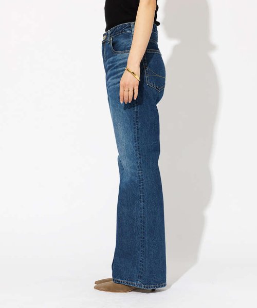 【SOMETHING/サムシング】LISA ヴィンテージ フレア デニムパンツ【 SOMETHING/サムシング LISA モデル：H166 B75 W61 H85