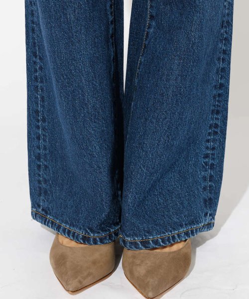 【SOMETHING/サムシング】LISA ヴィンテージ フレア デニムパンツ【 SOMETHING/サムシング LISA モデル：H166 B75 W61 H85