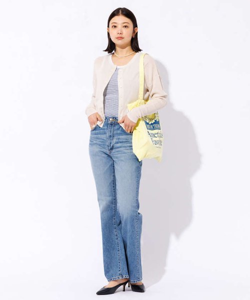 【SOMETHING/サムシング】LISA ヴィンテージ フレア デニムパンツ【 SOMETHING/サムシング LISA モデル：H166 B75 W61 H85