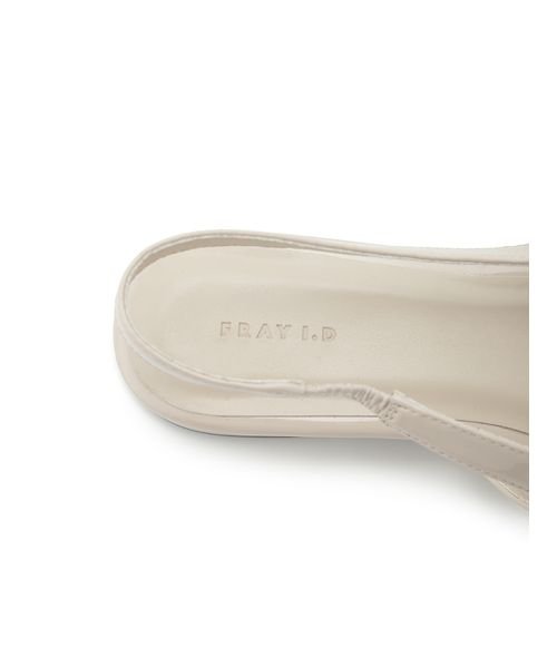 アシメストラップスリングミュール 予めご了承ください