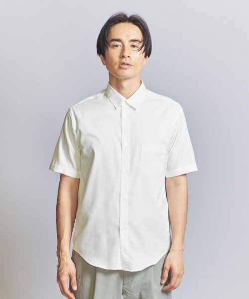 BEAUTY&YOUTH UNITED ARROWS(ビューティーアンドユース　ユナイテッドアローズ)/クリア オックスフォード レギュラー ショートスリーブ シャツ/img07