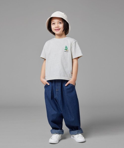 COMME CA ISM KIDS(コムサイズム（キッズ）)/アロハ柄プリント Tシャツ/img02