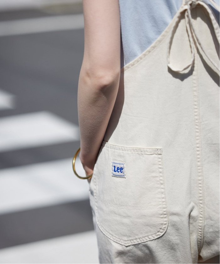 試着のみ　アイボリー完売LEE /リー SLOBE別注 キャミソールサロペット SLOBE IENA｜《WEB限定/追加》LEE /リー SLOBE別注 キャミソール
