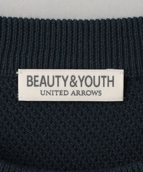 BEAUTY&YOUTH UNITED ARROWS(ビューティーアンドユース　ユナイテッドアローズ)/ガスコットン ダイアゴナル クルーネック ショートスリーブ/img21