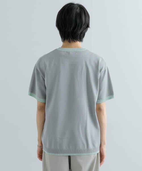 SENSE OF PLACE by URBAN RESEARCH(センスオブプレイス バイ アーバンリサーチ)/『洗濯可』リブハイショクラインニットTシャツ(5分袖)/img29