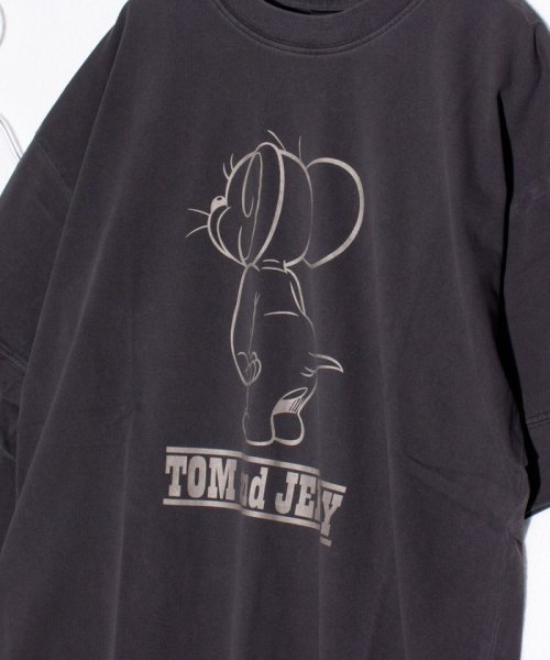 GLOSTER(GLOSTER)/【Disney】【TOM&JERRY】【WILD SPEED】 ピグメント加工 プリントTシャツ/img19