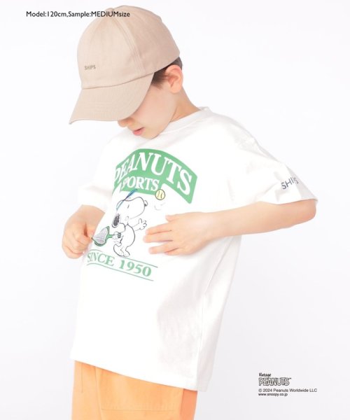 SHIPS KIDS(シップスキッズ)/SHIPS KIDS:100～125cm / スヌーピー スポーツ 半袖 TEE/img11